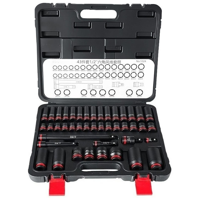 Electronics Repair Equipment - 43 Pcs 1/2 Drive Extended Hex