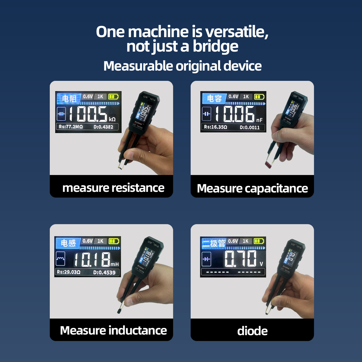 2026 WinAPEX LCR101A Portable  - đánh giá và giá Smd Tweezer Set