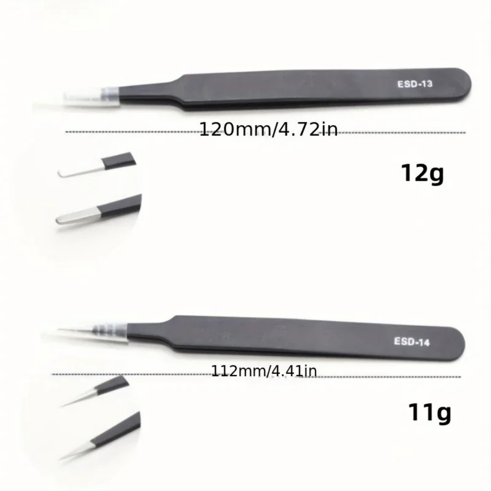 6pcs Stainless Steel Anti-stat - đánh giá và giá Elektronik Repair
