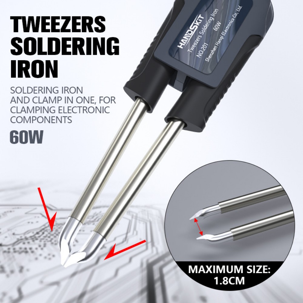 T12 Soldering Tweezer Handle – - đánh giá và giá Elektronik Repair