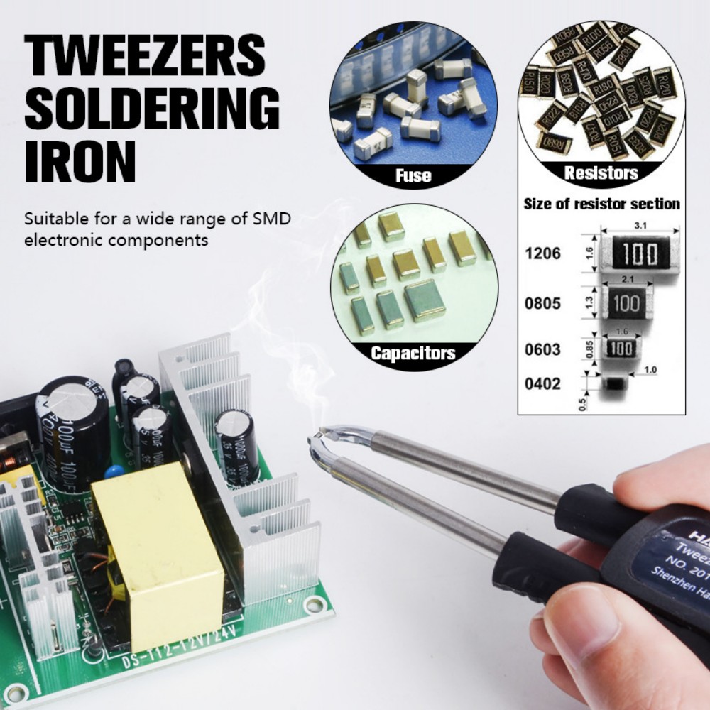 T12 Soldering Tweezer Handle – - đánh giá và giá Elektronik Repair