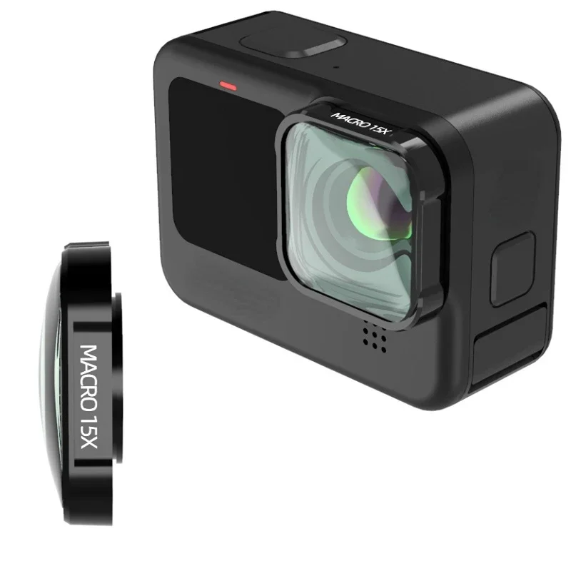 Macro 15X HD Lọc Cho Gopro Her - đánh giá và giá Gopro Action Camera Hero 12 Black