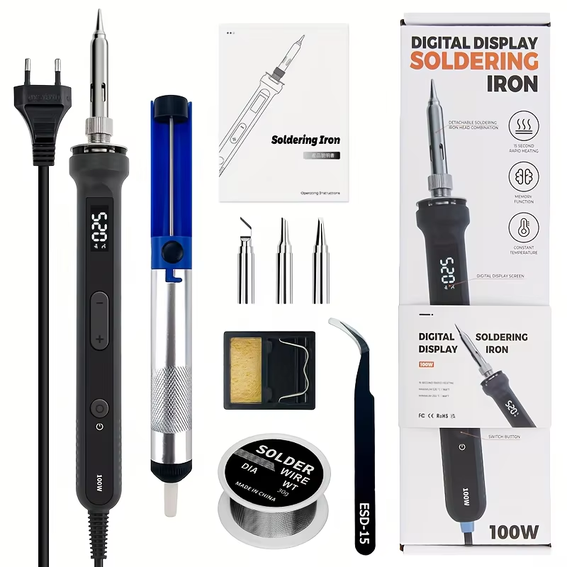 100W Digital Soldering Iron Ki - đánh giá và giá Electronics Repair Equipment