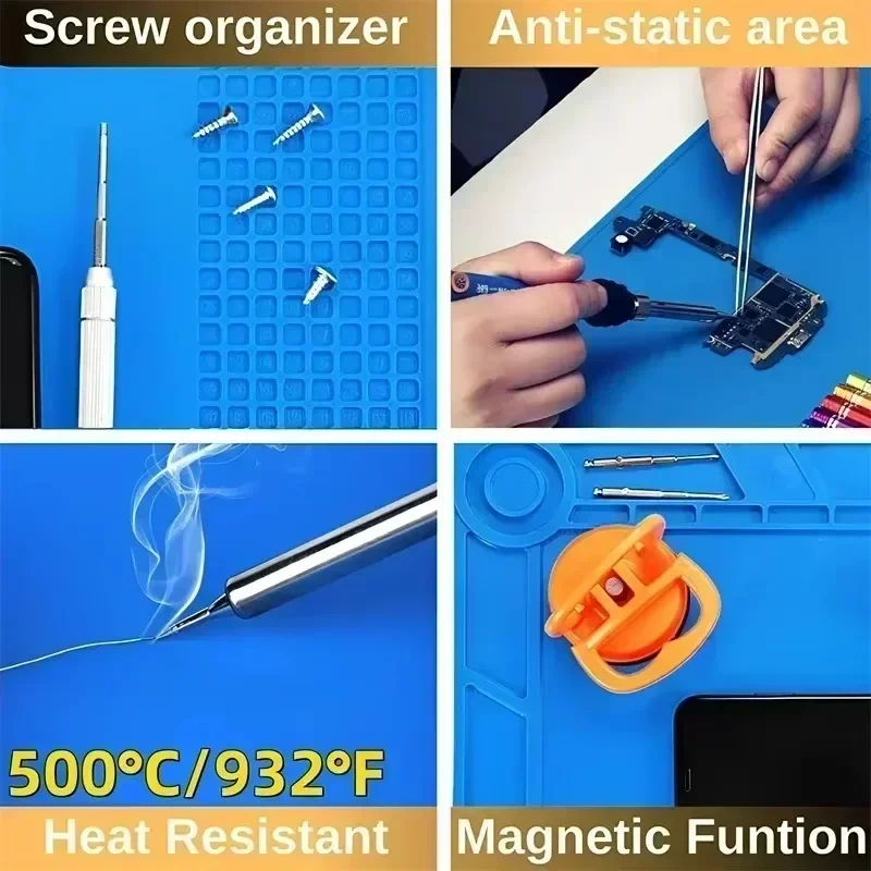 45*30CM Heat Insulation Workin - đánh giá và giá Electronics Repair Workstation