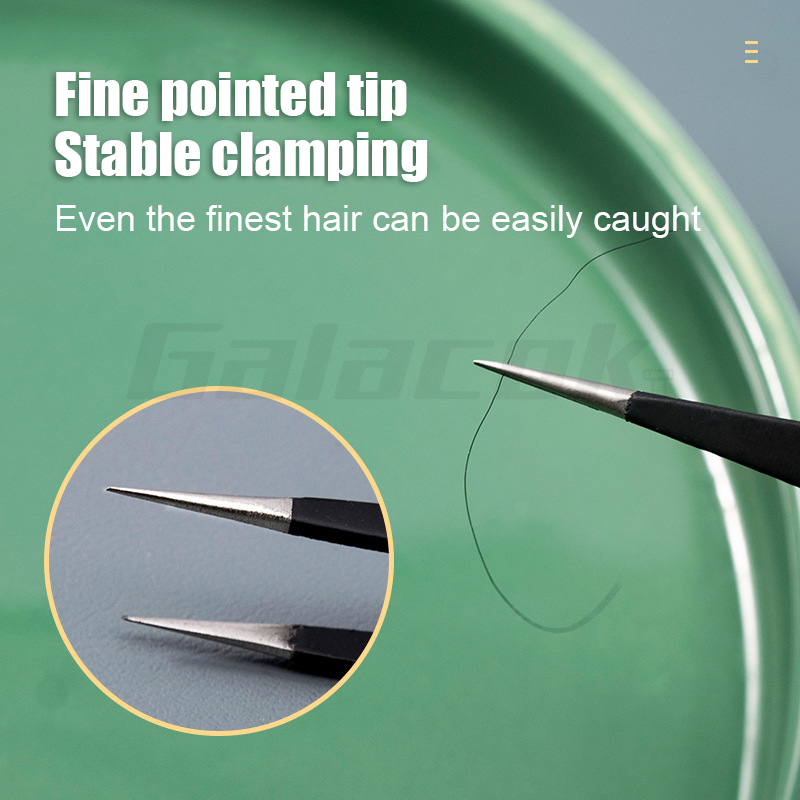 6pcs Precision Long Tweezers S - đánh giá và giá Elektronik Repair