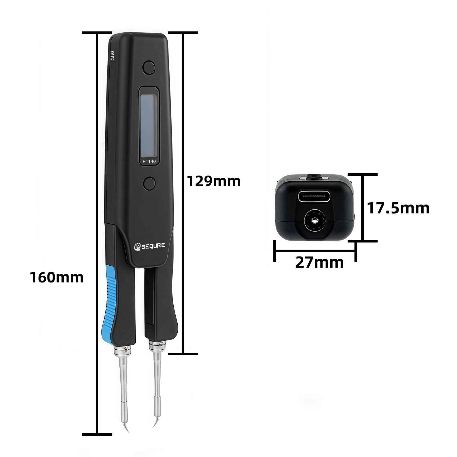 SEQURE HT140 2-IN-1 Electric H - đánh giá và giá Smd Tweezer Set