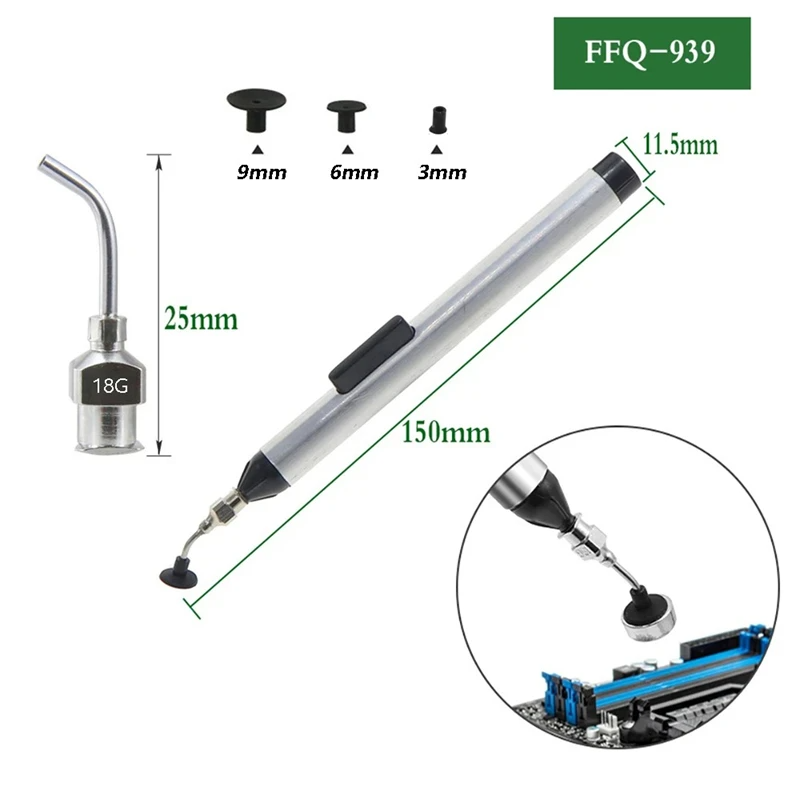 Manual Vacuum Suction Pen Kit  - đánh giá và giá Smd Tweezer Set