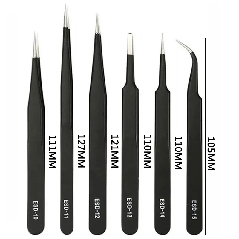 Galacok 6PCS Precision Tweezer - đánh giá và giá Elektronik Repair