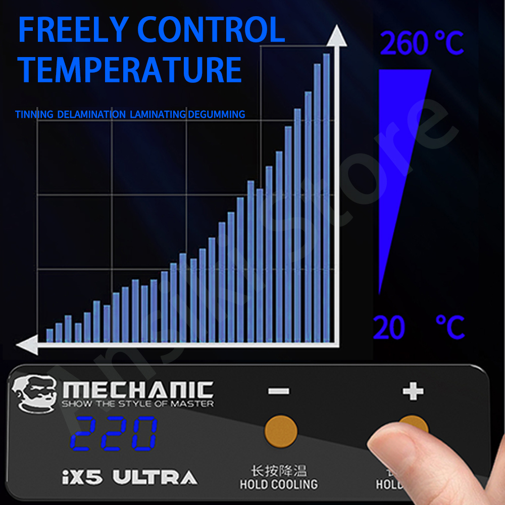 MECHANIC ix5 Ultra Heating Pla - đánh giá và giá Electronics Repair Equipment