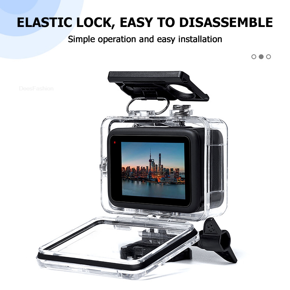 Case Waterproof for GoPro Hero - đánh giá và giá Gopro Action Camera Hero 12 Black